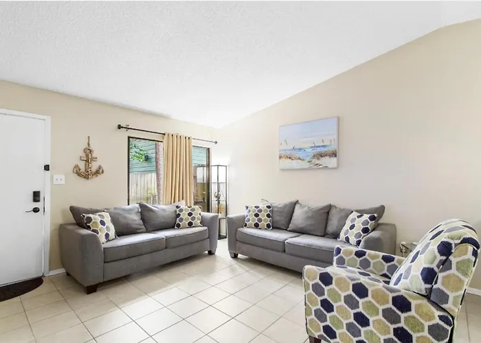 Apartment 22 Min To Beach-2 Bd Room-self Check In -sleep 6-bbq-wd *