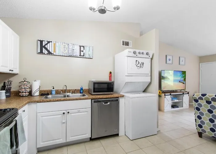 22 Min To Beach-2 Bd Room-self Check In -sleep 6-bbq-wd *