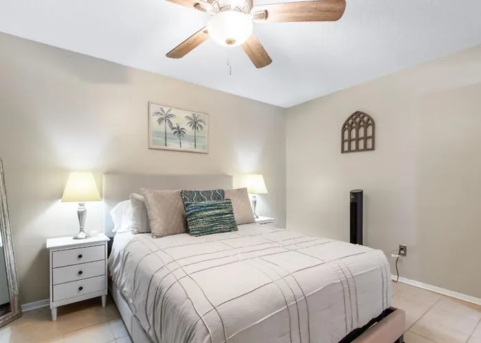Apartment 22 Min To Beach-2 Bd Room-self Check In -sleep 6-bbq-wd
